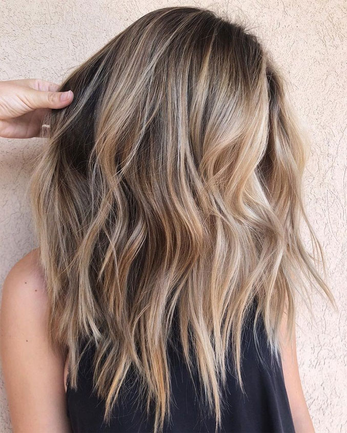 balayage highlights